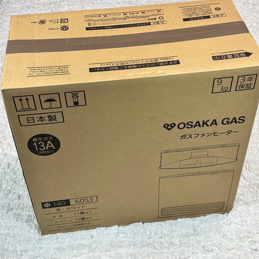 新品未使用 ガスファンヒーター 大阪ガス N140-6053