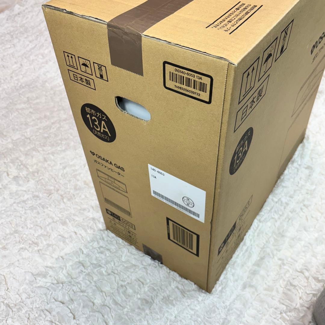 新品未使用 ガスファンヒーター 大阪ガス N140-6053